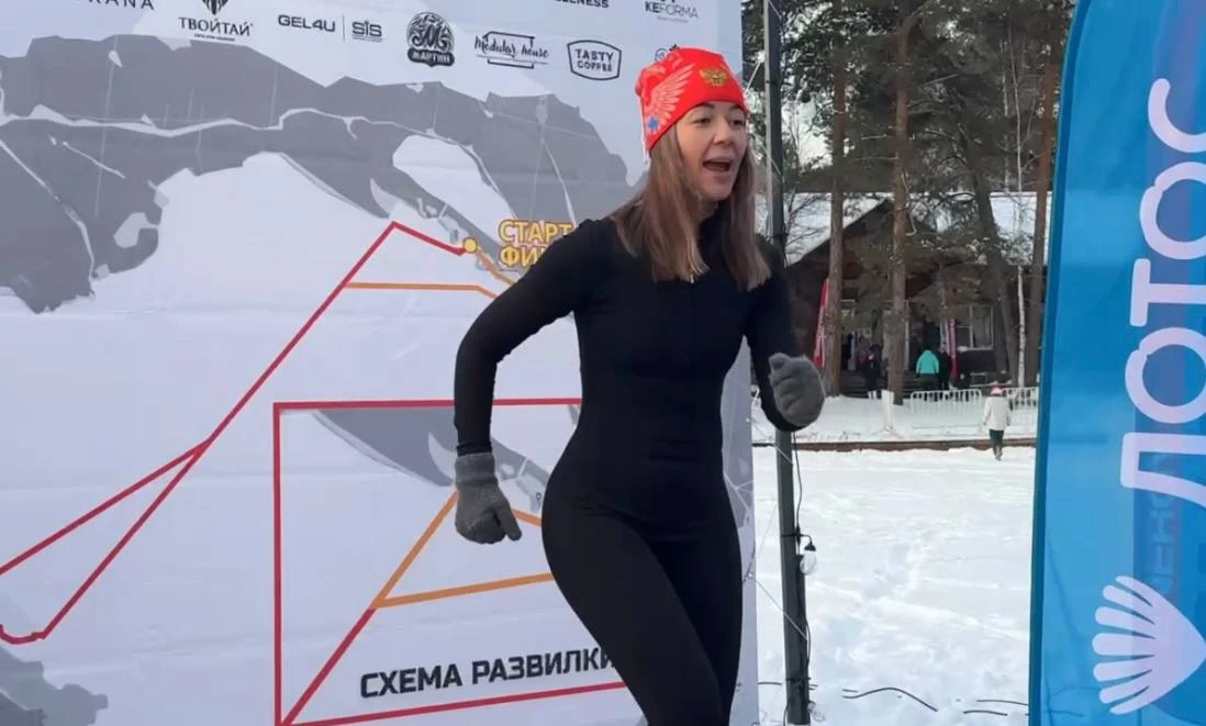 «Лотос» поддержал международный забег LAKE ICE RACE на Тургояке