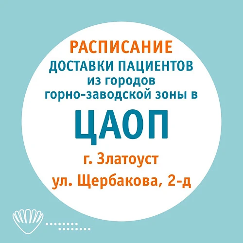 МЦ «ЛОТОС» организовал 6 направлений для перевозки пациентов в ЦАОП г. Златоуста