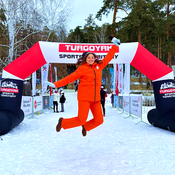 МЦ "Лотос" поддержал зимний забег Lake Ice Race на Тургояке
